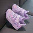 thumbnail image 6 of Gyujnb Mesh Athletic Sneakers Hook and Loop Thick Sole Casual Shoes (Little Girls, Big Girls),11, 6 of 7
