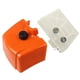 thumbnail image 2 of Caja De De Aire Y De Aire Reemplace Por 038 MS380 1119 120 1607 Repuestos De Motosierra, Naranja + Cola Cubierta del filtro de aire de la motosierra, 2 of 8
