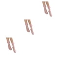 thumbnail image 1 of ziyahi Breathable Compression Socks For Women Adorn Feet With Ruffle Cuff Adorn Foot pink 3Set, 1 of 6