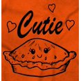 thumbnail image 2 of Cutie Pie Funny Food Saying Adorable Youth T Shirt Tee Girls Infant Toddler Brisco Brands 18M, 2 of 5