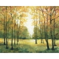 thumbnail image 2 of OToole, Tim 32x26 Gold Ornate Wood Framed with Double Matting Museum Art Print Titled - Fall Retreat I, 2 of 4