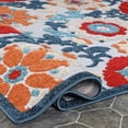 thumbnail image 5 of BNM Floral Scroll Indoor Outdoor Area Rug, 5' 6" x 8', Multicolor, 5 of 7
