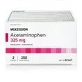 thumbnail image 2 of McKesson Unflavored Pain Relief 325 mg Acetaminophen Tablet, 250 per Box, 2 of 7