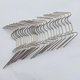 thumbnail image 4 of Bewildely 25 unids/set Clips de vidrio confiables para invernadero para máxima protección accesorios de invernadero panel de vidrio Jardín y Patio Blanco Paquete de 25 clavos W., 4 of 6