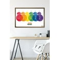 thumbnail image 6 of Star Wars: Saga - BB-8 Pride Wall Poster, 22.375" x 34" Framed, 6 of 6