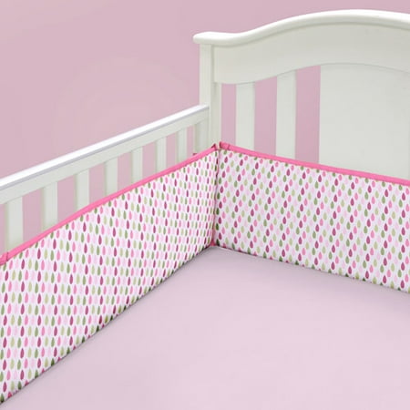 Baby Boom Perfectly Paisley Crib Sheet, Pink