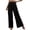 Black, variant on Pants for Women Workout Out Trousers Casual Loose Pants Color Wide Leg Pants Wide Leg Pants