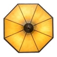 thumbnail image 6 of Meyda Tiffany 72560 Top Ridge 3 Light 14" Wide Semi Flush Ceiling Fixture - Bronze, 6 of 6
