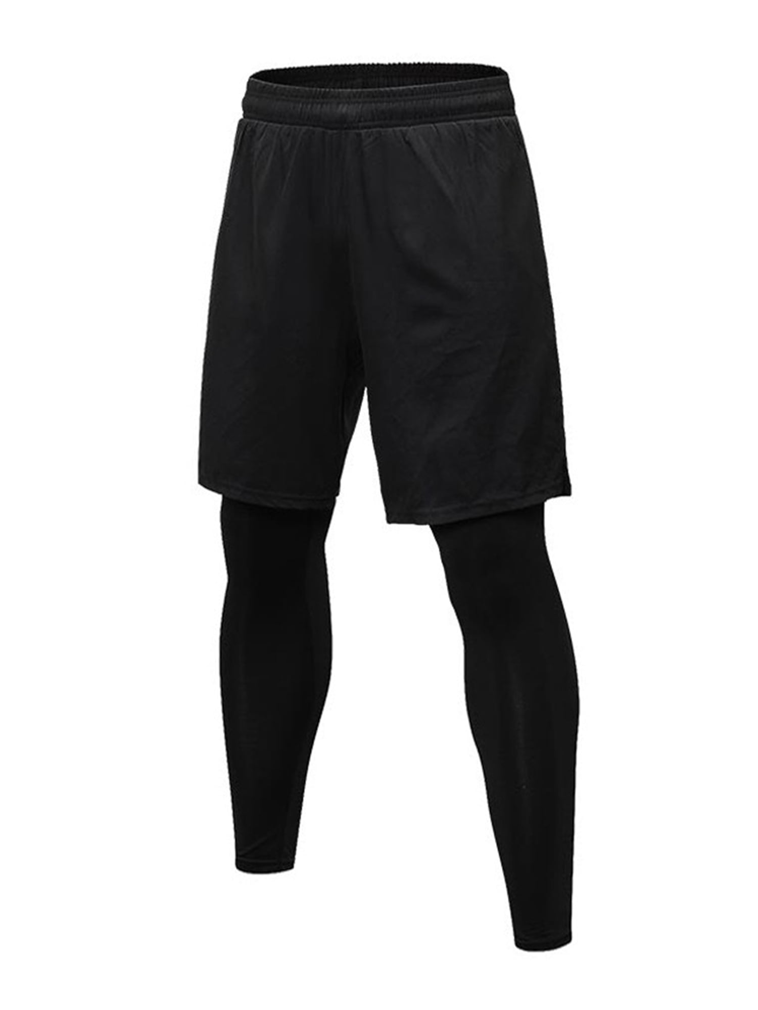 Panegy Mens Compression Pants Cool Dry Sports Tights Pants Running ...