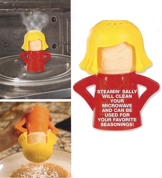 "Steamin Sally" Microwave Cleaner