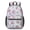 Purple Butterfly Flower Butterfly Pattern, variant on Purple Butterfly Flower Butterfly Pattern 17" Waterproof Oxford School Backpacks for Teens, S-Shape Padded Straps, for School, Travel, Hiking, Camping