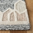 thumbnail image 3 of SAFAVIEH Artistry Alondra Geometric Runner Rug, Ivory/Black, 2'3" x 9', 3 of 11