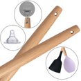 thumbnail image 3 of Herramientas y gadgets para curry Juego de utensilios de cocina/madera maciza, 3 of 5