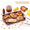 Bread, variant on DIY Soft Foam Sensory Toy Making Kit - Create Your Own Dessert-Themed Press Toys with 6 Molds, Craft Gift for Girls