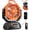 Sun Orange, variant on Oscillating Camping Fan with Light and Remote, Tent Fan, Portable Rechargeable Fan for Outdoor, Camp, Fishing, RV Travel, Power Outage and Jobsite