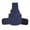 Blue#1, variant on huayou Blue Cozy Pet Anxiety Relief Coat, Elastic Side Straps, Calming for Loud Noise, Size S, Decoration