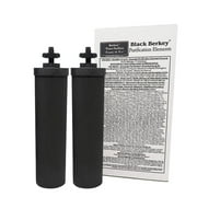 Berkey Imperial Gravity-Fed Water Filter with 2 Purification Elements, Freestanding Water Purifier