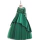 thumbnail image 1 of Vestido infantil Vestido infantil grande de encaje con mangas largas y aberturas Vestido de novia Vestido de princesa, 1 of 6