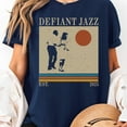 thumbnail image 3 of Unisex Defiant Jazz, Severance TV Series Graphic T-Shirt, Sizes S-5XL, Tbun Men's And Women's Graphic Tee 100% Cotton by TBun, Full Sizes S-5XL, 3 of 5