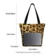 thumbnail image 3 of Balery Golden Leopard Glitter Bolsa de Hombro con Diseño, Bolsa Grande y Duradera, Bolsa Versátil para Compras, 3 of 6