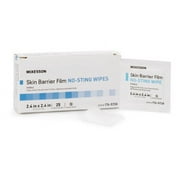 Skin Barrier Wipe McKesson Individual Packet 2 - 2/5 X 2 - 2/5 Inch Sterile