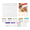 Clear-7PCS-Self Sealing Medicine Bags- A4, variant on Reusable Pill Pouches for Travel: Color Coded Medicine Bags with Slide Lock Seal - Waterproof EVA Pill Pockets for Storage,2.91 x 2.91 Inch