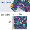 thumbnail image 7 of GZHJMY Colorful Floral Berries Napkins Table Decorations Napkin Set for Gift Giving, Dining, Parties 20 x 20in, 7 of 7