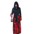 thumbnail image 1 of Halloween Cape Mode Cape à Capuche Cosplay Vampire Cape Costume pour Adultes, 1 of 10