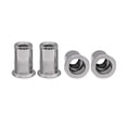 thumbnail image 1 of 10 Pieces SUS304 Countersink Head Rivet Nut Insert Through Hole Insert Nutsert Rivnut Round Riveted Nuts with Knurling, 1 of 6