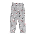 thumbnail image 5 of Haiem Santa with Gifts Women's Pajama Pants Ultra Lightweight Pjs Bottoms Sleepwear Bottom Pants With Pocket Drawstring-Medium, 5 of 7