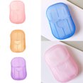 thumbnail image 4 of 20pcs/Box Disposable Soap Paper Flakes Washing Cleaning Hand Bath Travel Scented Slice Sheets, 4 of 7
