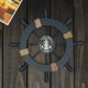 thumbnail image 3 of Rueda de barco de madera Barco náutico Rueda de barco Decoración de pared Azul oscuro brillar Electrónica, 3 of 3