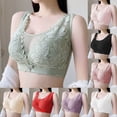 thumbnail image 4 of Fashion Large Size Sports Bras for Women Full Coverage Lace Underwear Large No Steel Ring Gathering Breathable Beautiful Back Daily Bra, 4 of 4
