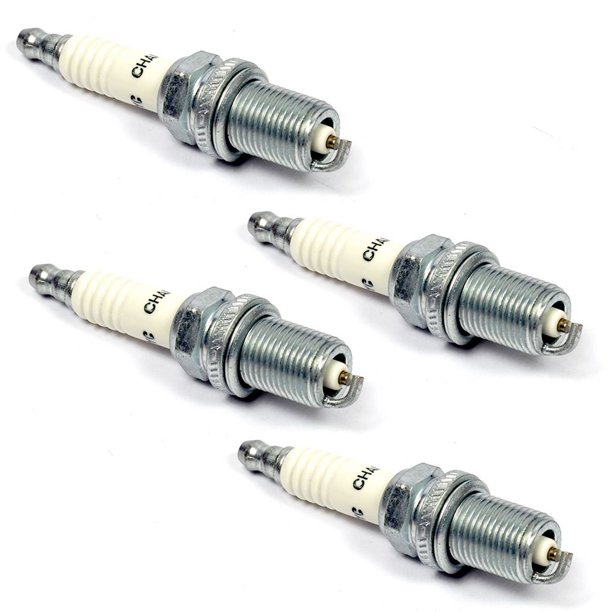 Genuine Champion Spark RC12YC (4 Pack) Copper Plus 71 Engines) C12YCC, RC12YCC, RC12YCC4, RFN12Y - Walmart.com