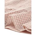 thumbnail image 6 of Unique Bargains Women's Ruffle Peter Pan Collar Casual Button up Checkered Dress M Pink White, 6 of 6