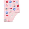 thumbnail image 3 of Wonder Nation Baby Girls Tank Bodysuit, Sizes 0-24 Months, 3 of 3