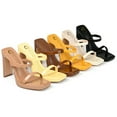 thumbnail image 5 of Journee Collection Womens Naivee Tru Comfort Foam Open Square Toe Platform Heel Sandals, 5 of 6