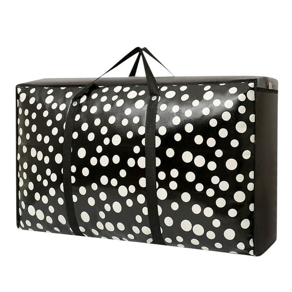 XMMSWDLA Moving Bags, Extra Large Heavy Duty Stronger Handles Wrap Around Storage Bags Moving Totes Storage Totes Zippered Reusable Moving Supplies Moving Boxes Clothes Comforters College