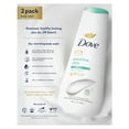 Dove Sensitive Skin Long Lasting Gentle Hypoallergenic Body Wash Twin