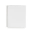 thumbnail image 2 of Oake Cotton Tencel Solid 300-Thread Count Queen Flat Sheet, Queen, White, 2 of 3