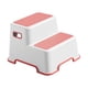 thumbnail image 2 of Taburete infantil Orinal Banqueta escalonada Estructura trapezoidal duradera y versátil Rojo, 2 of 9