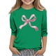 thumbnail image 2 of Blusas y camisas de manga larga y cuello redondo para niños y niñas, estilo casual, original, con estampado de manga 3/4 y cuello redondo, ideal para niñas de 3 a 14 años., 2 of 5