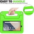 thumbnail image 3 of SUPNICE Kids Case for Onn 7 inch 2024 Gen 4 (Model 100135924) Tablet (4th Generation, 2024), Light Weight Shock Proof Handle Stand Case for Walmart Onn 7 Tablet (Just Fit 7" 2024, 4 Gen), Green, 3 of 9