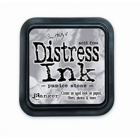 Tim Holtz Distress Ink Pad - Pumice Stone - 2 x 2 inches