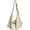 White, variant on CoCopeaunt Fashion Canvas Crossbody Bag for Women Men Tenn Large Retro Hobo Shoulder Bag Double shoulder strap