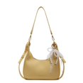 thumbnail image 1 of Bolso de hombro sencillo de color sólido para mujer, estilo coreano, moderno, combinable con todo, ligero y de lujo, 2025, 1 of 5