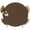 Brown, variant on Elastic Fitted Round Tablecloth, Dark Brown Rattan Waterproof Stretch Table Cover for 36"-44" Tables, Vintage Abstract Wicker Texture Washable Outdoor Tablecloths for Patio, Picnic, Camping