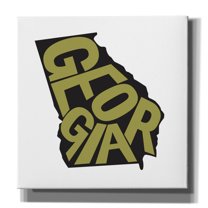 Epic Graffiti 'Georgia 2' by Art Licensing Studio Canvas Wall Art, 37" x 37"