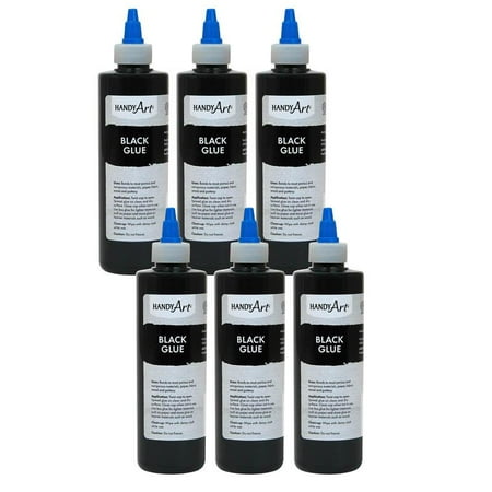 UPC: 0194629004843 | Handy Art® Black Glue 8oz Pack of 6