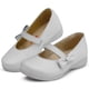 thumbnail image 1 of Zapato Para Niña Piel Bautizo Antideslizante Arco Ortopédico blanco 17, 1 of 5